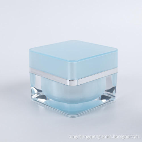 Creme kosmetische Flasche mit Pumpe und Kappe